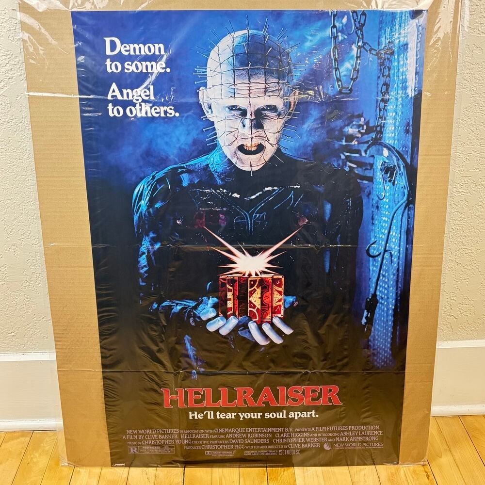 Hellraiser Horror Movie Poster 24" x 36"